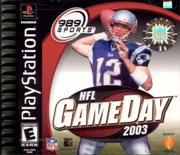 NFL GameDay 2003 (US) box cover front